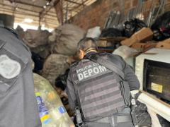 Polícia Civil deflagra fase II da Operação Escudo Urbano e mais um ferro-velho é alvo