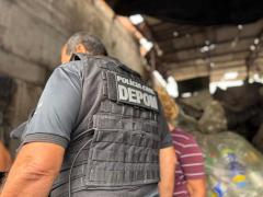 Polícia Civil deflagra fase II da Operação Escudo Urbano e mais um ferro-velho é alvo