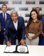 Governo e Prefeitura discutem ações e projetos para Lauro de Freitas durante reunião em Salvador