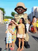 Em mais um ano o Natal Solidário da PMBA leva alegria às crianças e famílias