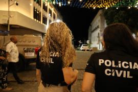 Policiais e Bombeiros reforçam ações ostensivas, investigativas e de salvamento nas festas do Centro Histórico de Salvador