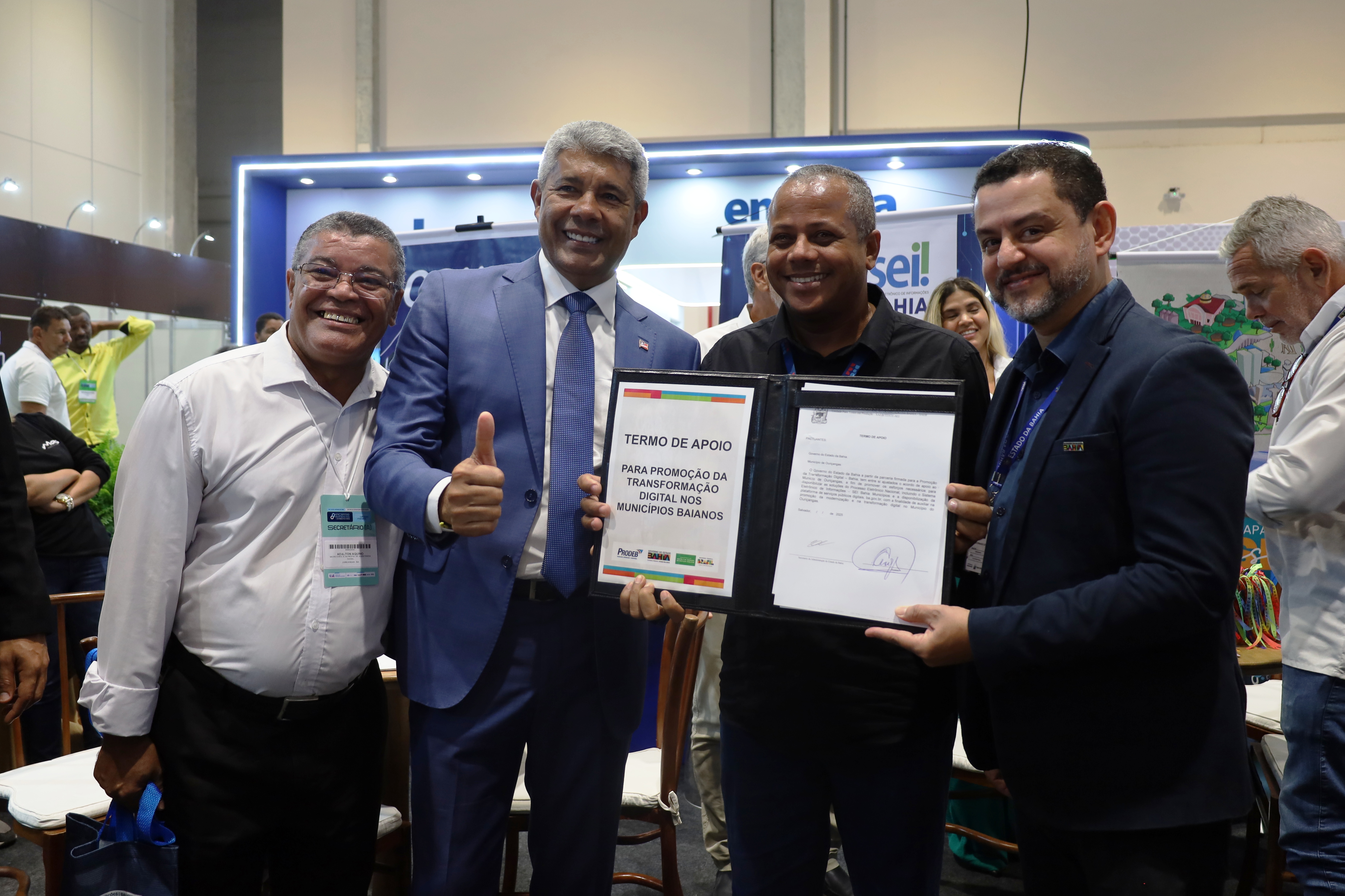 Saeb divulga tramitação eletrônica em Encontro de Prefeitos e Prefeitas