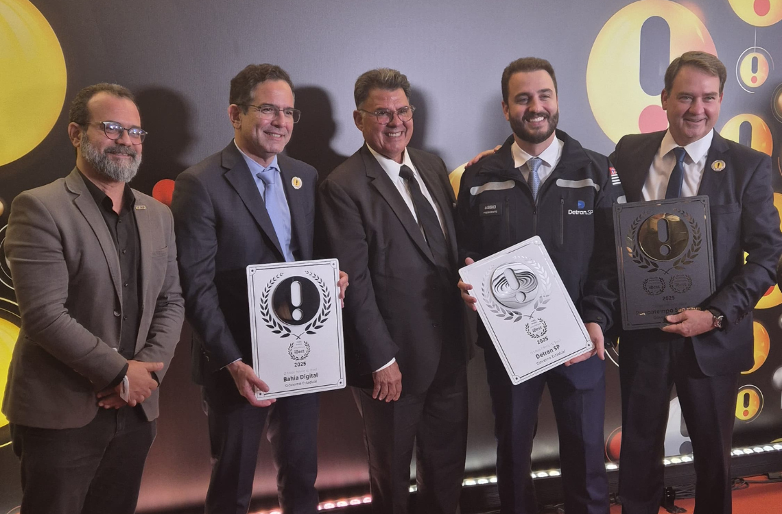 Plataforma ba.gov.br chega ao Top 3 do  Prêmio Ibest pelo terceiro ano consecutivo