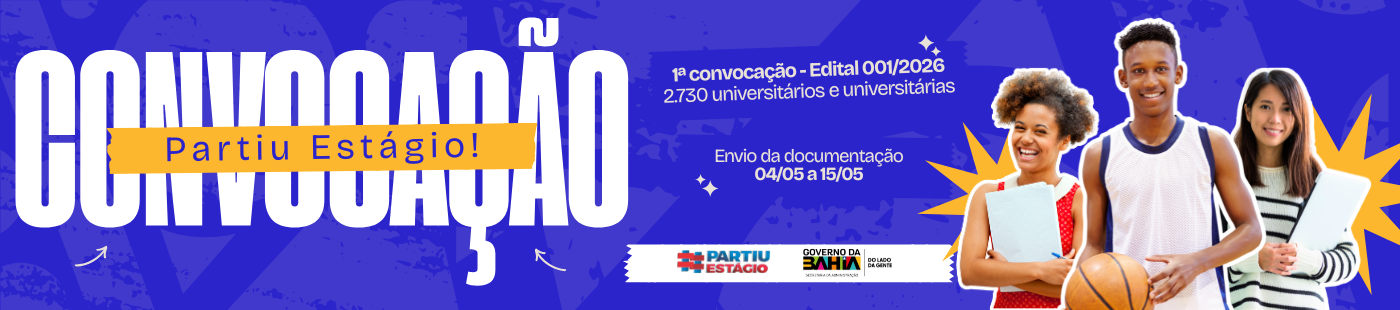 Partiu Estágio - Edital 001/2026 - Convocação