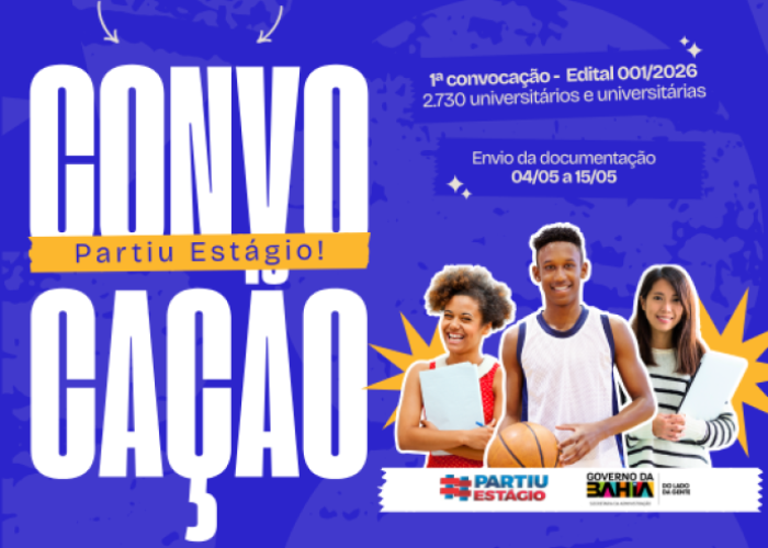 Partiu Estágio - Edital 001/2026 - Convocação