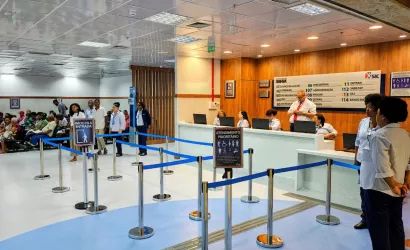 Imagem da recepção do SAC Rodoviária