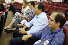 Plateia no evento do Dia do Gestor 