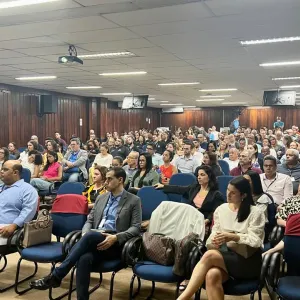 Foto do público participante do II Encontro com  Comissões  Processantes do Poder Executivo do Estado da Bahia