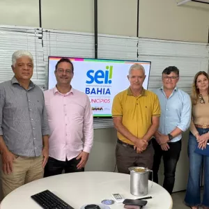 Reuniao prefeito Catu SEI Bahia Municípios