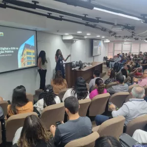 O workshop teve objetivo de disseminar Building Information Modeling (BIM) entre servidores da pasta	