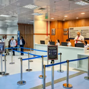 Imagem da recepção do SAC Rodoviária
