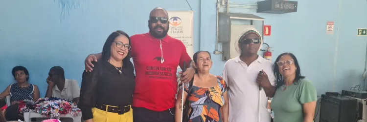 Programa Bahia.Estado Voluntário e Associação Baiana de Cegos promovem evento de inclusão e solidariedade