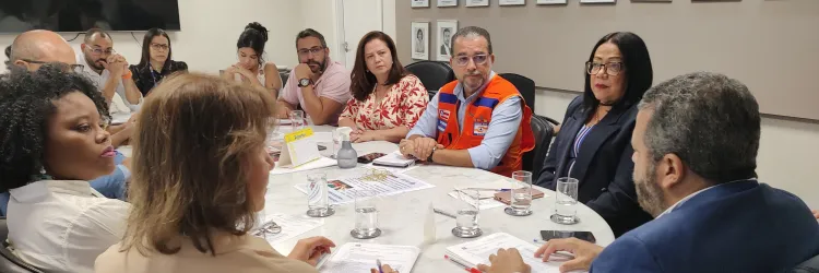 reunião comitê voluntariado
