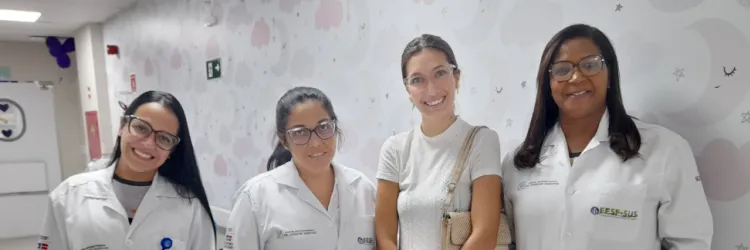 “Sinto que tudo isso me move”, afirma primeira voluntária do Hospital Materno-Infantil no Programa Bahia.Estado Voluntário