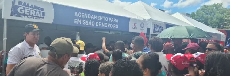  Rede SAC realiza agendamento gratuito da nova carteira de identidade no Balanço Geral nos Bairros