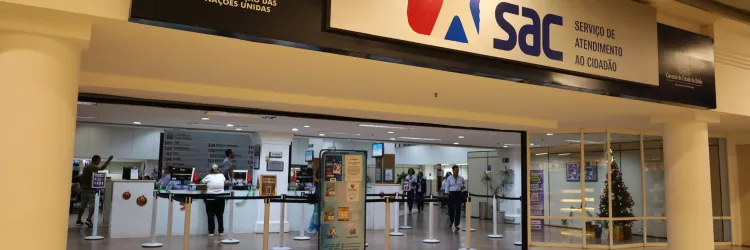 Horário de funcionamento e número de senhas foram expandidos em unidades do Serviço de Atendimento ao Cidadão 
