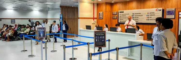 Imagem da recepção do SAC Rodoviária