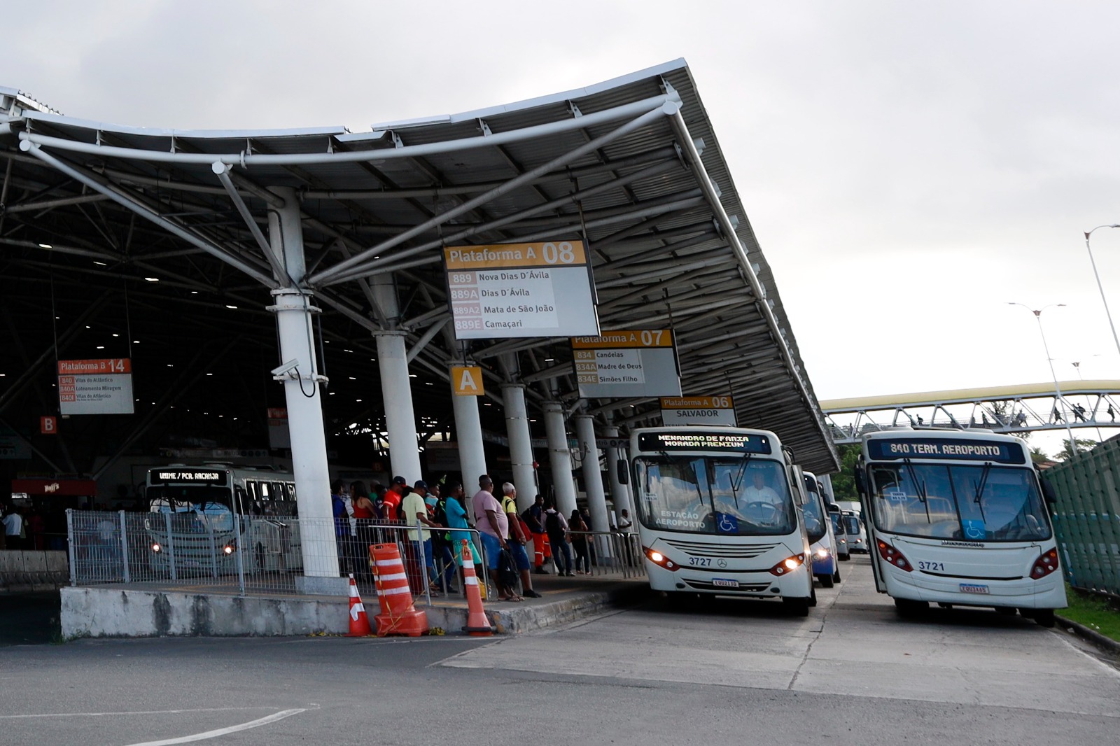 Estação dos ônibus metropolitanos 