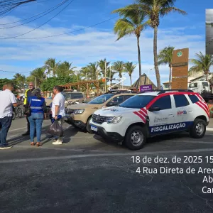 Imagem da operação “Verão Conectado” em Camaçari  