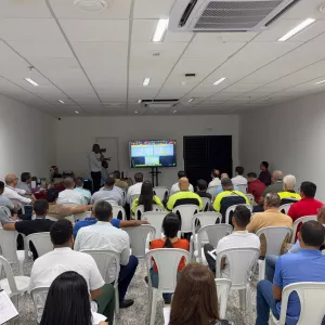 Representantes de diversos órgãos na reunião sobre Operação São João 2026 do novo Terminal Rodoviário de Salvador