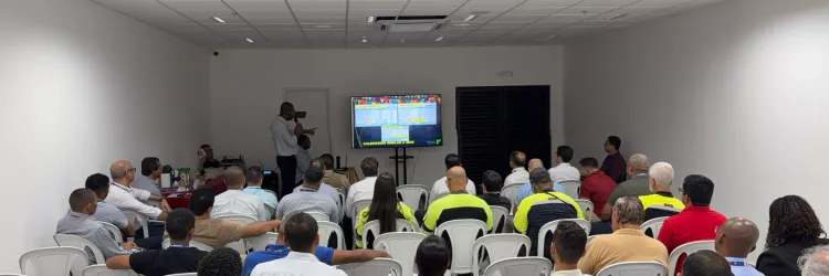 Representantes de diversos órgãos na reunião sobre Operação São João 2026 do novo Terminal Rodoviário de Salvador