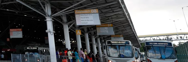 Estação dos ônibus metropolitanos 