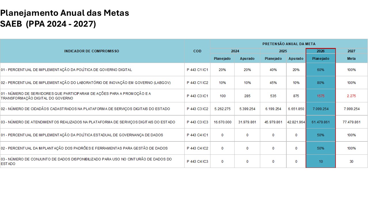 Imagem Metas PPA