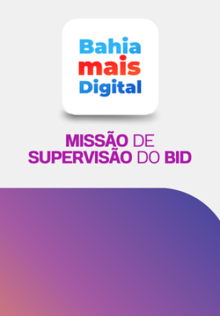 Banner: Missão de Supervisão do BID