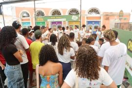 Celebração de um ano dos coletivos Bahia Pela Paz de Feira de Santana
