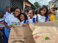 Programa Bahia Pela Paz realiza ações de conscientização contra exploração sexual de crianças e adolescentes no estado