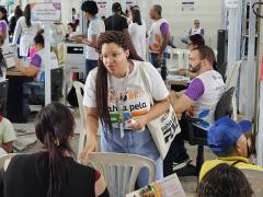 Programa Bahia pela Paz marca presença no 1º mutirão PopRuaJud realizado em Feira de Santana