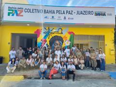 Coletivos Bahia pela Paz realizam primeira ação em Juazeiro e reforça ampliação do Programa Bahia pela Paz no estado 