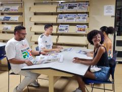 Imersão cultural do Programa Bahia pela Paz conecta jovens ao universo da leitura na Biblioteca Central da Bahia