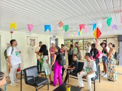 Imersão cultural do Programa Bahia pela Paz conecta jovens ao universo da leitura na Biblioteca Central da Bahia