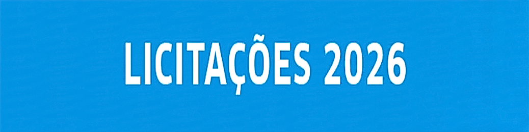 LICITAÇÕES 2026
