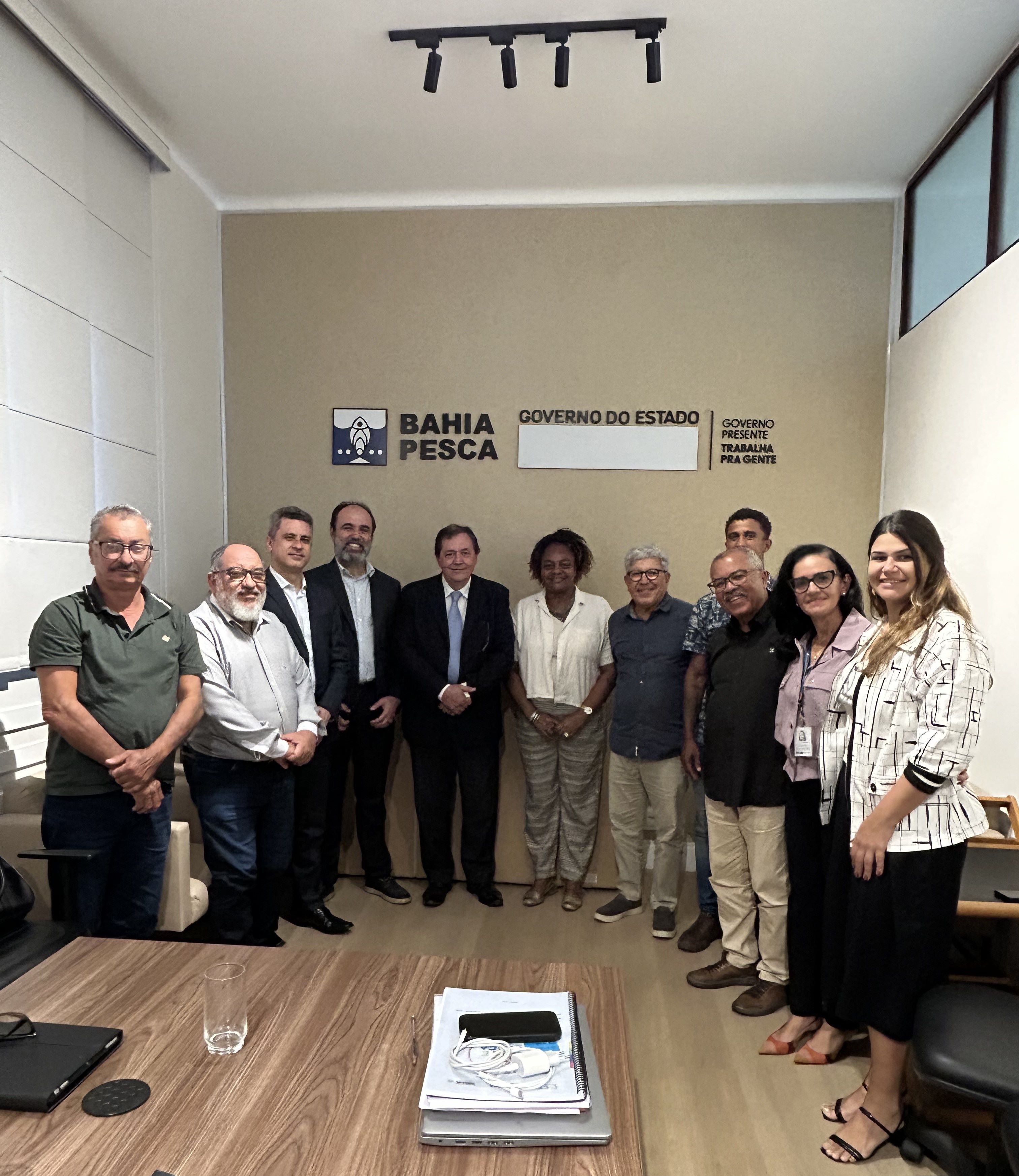  Encontro institucional na Sede da Bahia Pesca