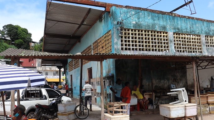 Atual Mercado do Peixe de Valença