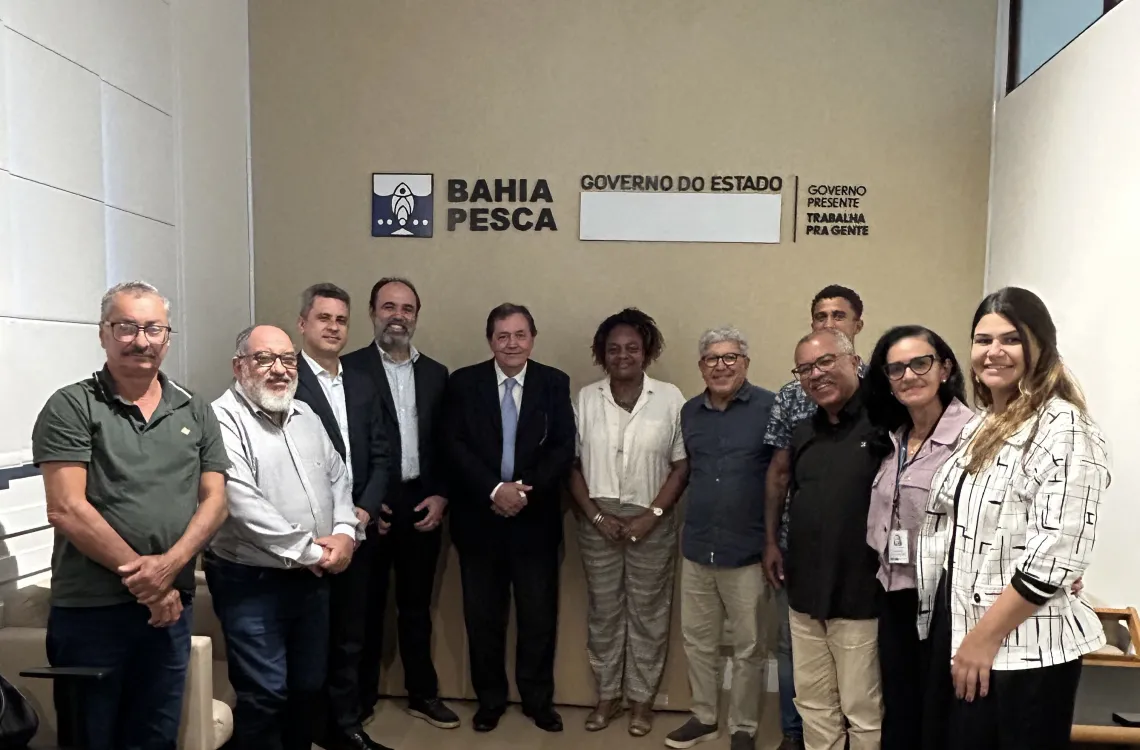  Encontro institucional na Sede da Bahia Pesca