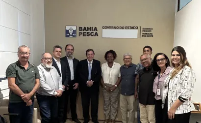  Encontro institucional na Sede da Bahia Pesca