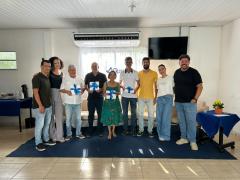 Uma parte da família Bahia Pesca 