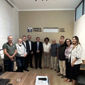  Encontro institucional na Sede da Bahia Pesca