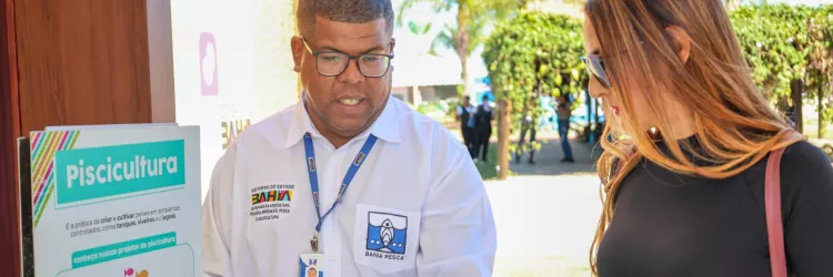 Durante a Bahia Farm Show 2026, a Bahia Pesca apresentou ações de fortalecimento da aquicultura e destacou perspectivas de novos investimentos para o desenvolvimento da cadeia produtiva do pescado no estado.