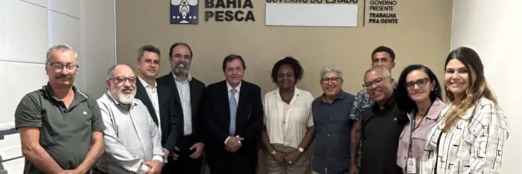  Encontro institucional na Sede da Bahia Pesca
