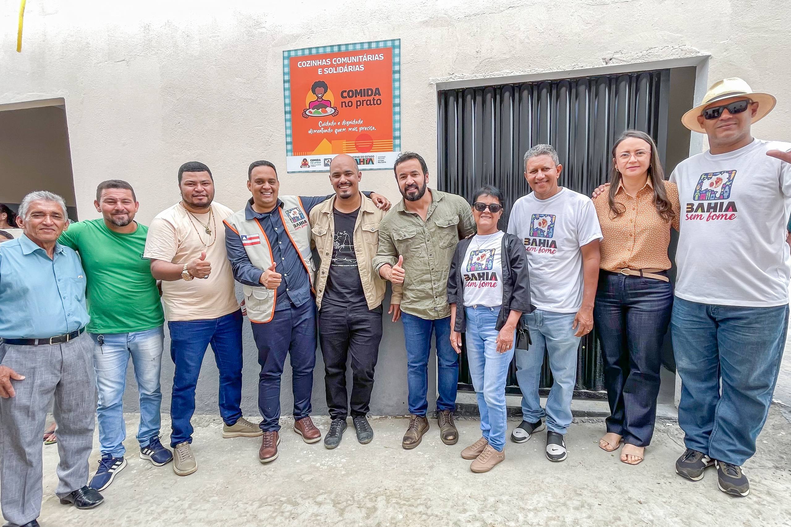 Bahia Sem Fome na inaguração
