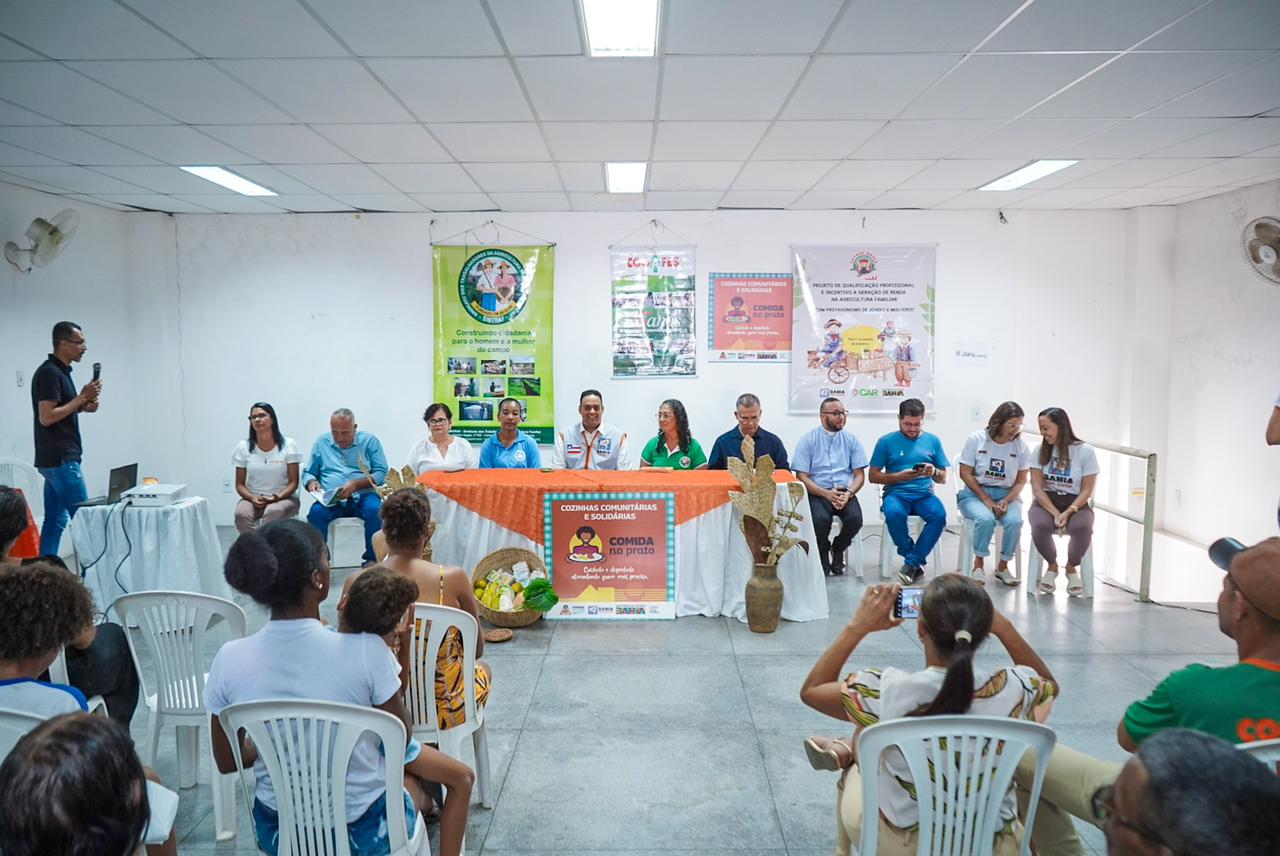 Inauguração das novas Cozinhas Comunitárias e Solidárias 