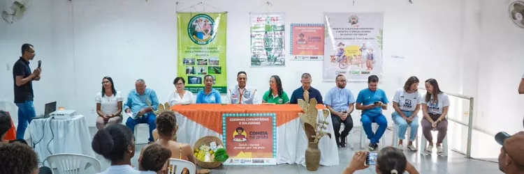 Inauguração das novas Cozinhas Comunitárias e Solidárias 