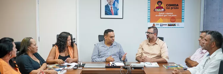 Bahia Sem Fome e Colônia Penal de Simões Filho discutem possibilidades de parceria 