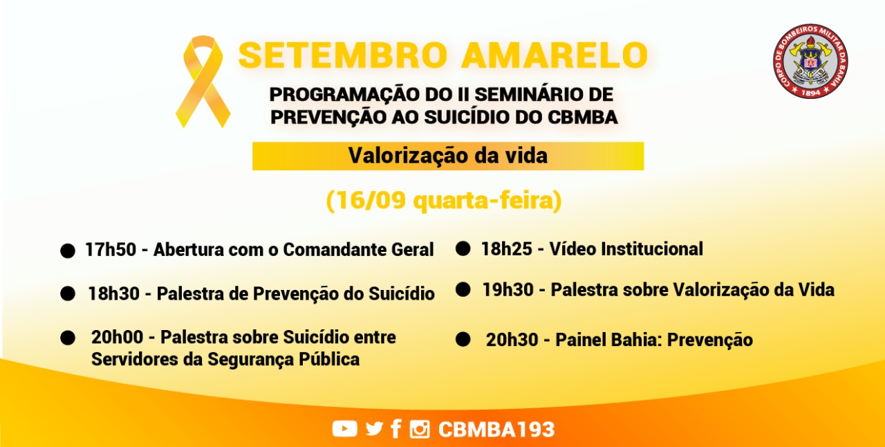 Programação do primeiro dia