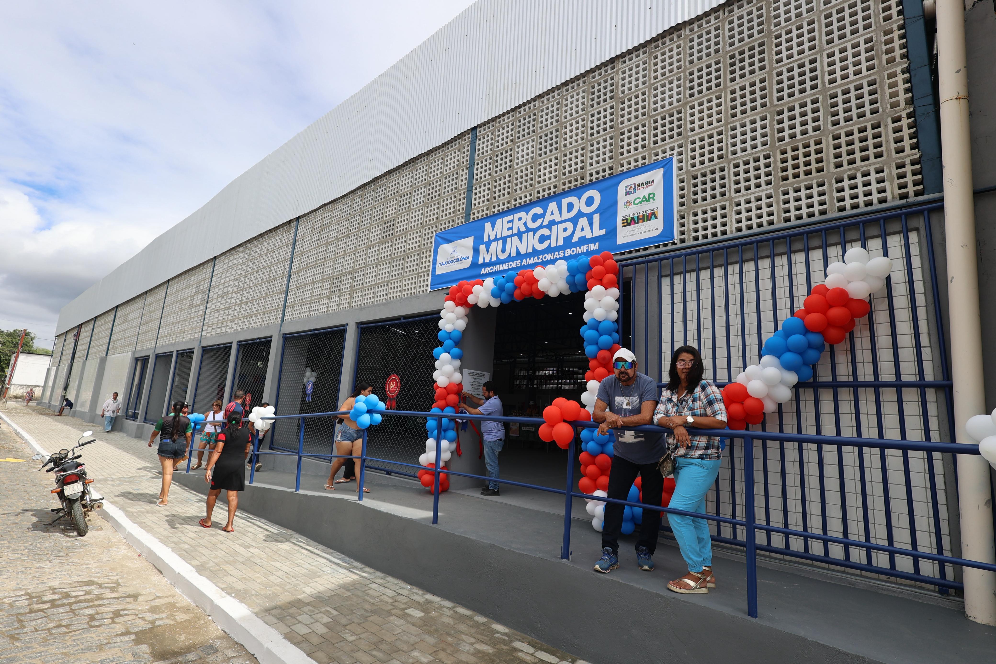 Novo Mercado Municipal fortalece a comercialização da agricultura familiar em Itaju do Colônia