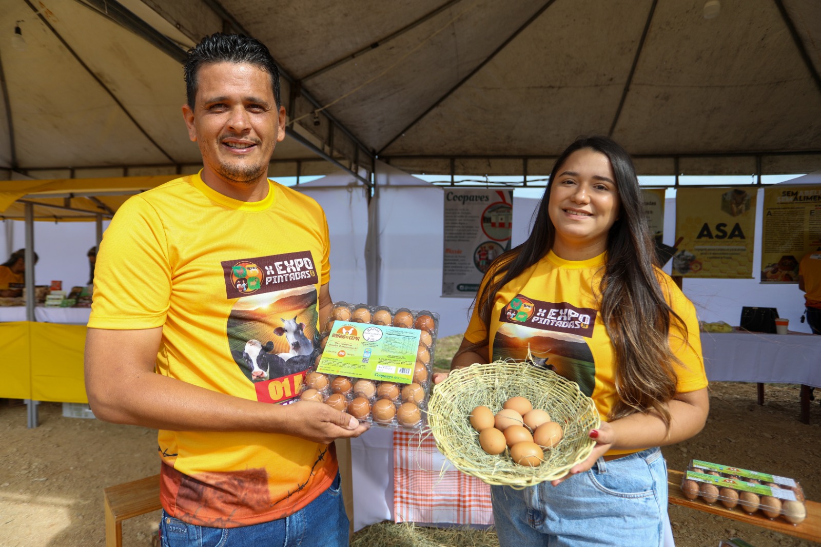 Cooperativa de Pintadas lança marca de ovos caipiras certificados da agricultura familiar